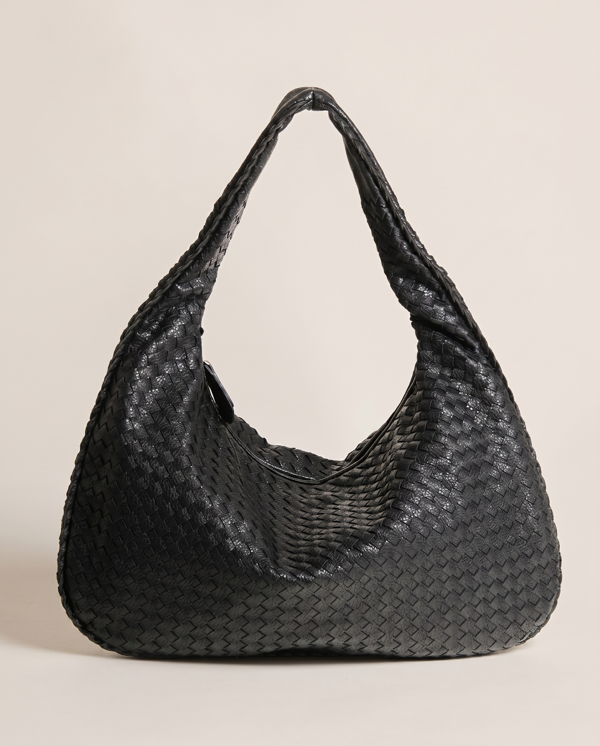 Borsa a Spalla Donna Intrecciata Capiente