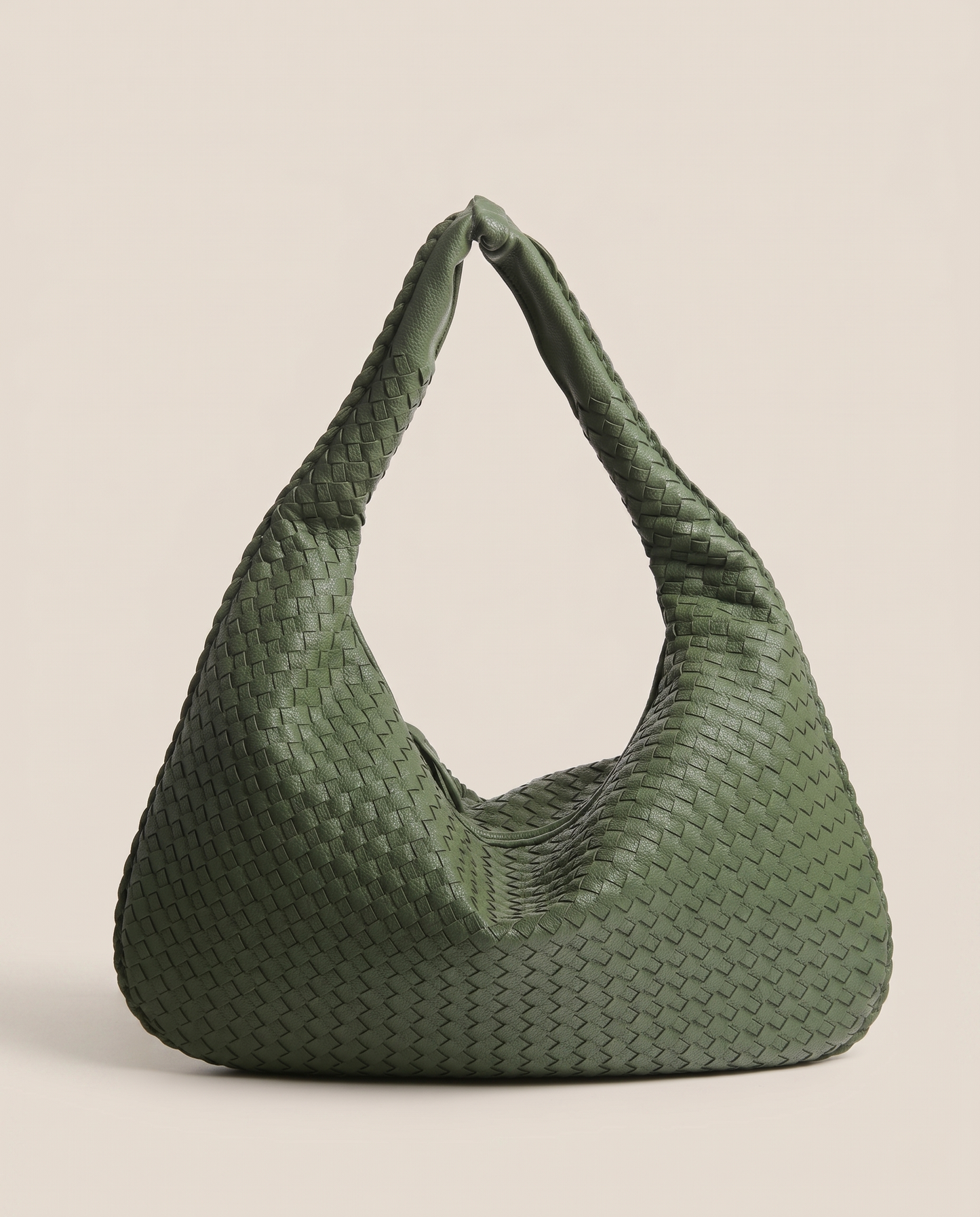 Borsa a Spalla Donna Intrecciata Capiente