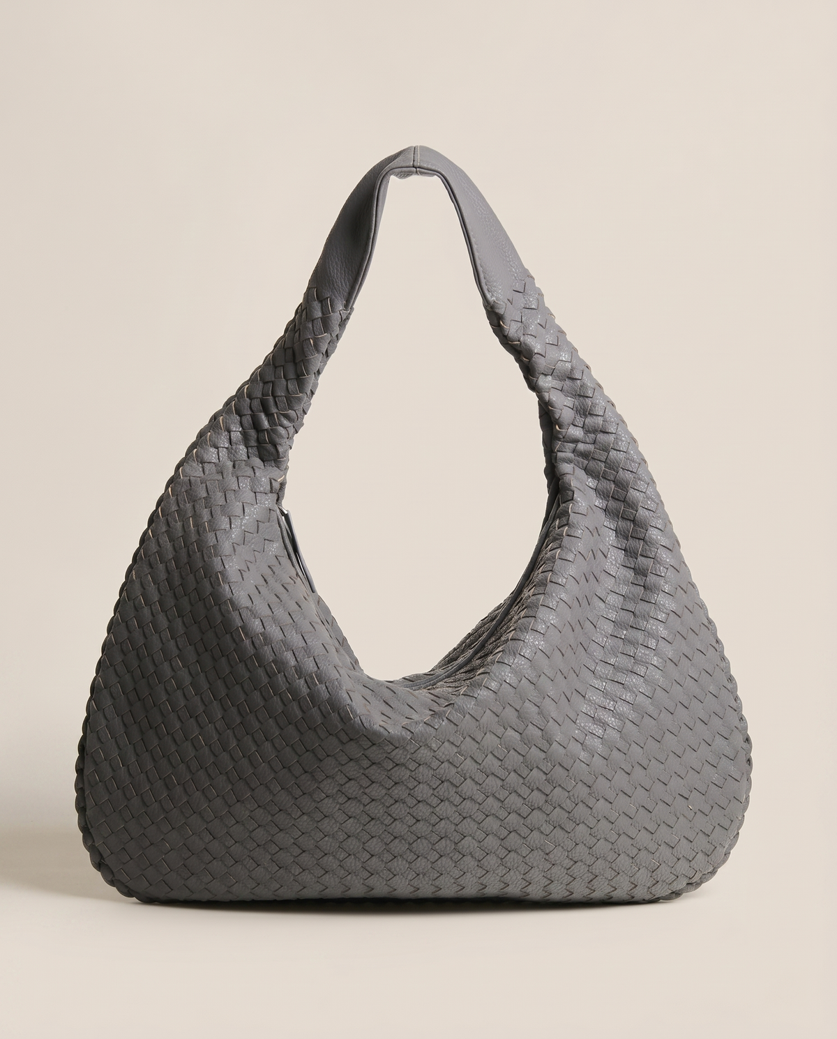 Borsa a Spalla Donna Intrecciata Capiente