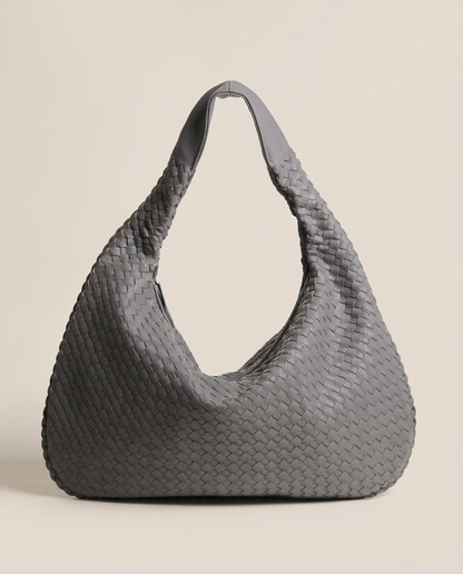 Borsa a Spalla Donna Intrecciata Capiente