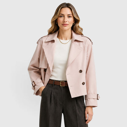 Trench Donna Doppiopetto Leggero