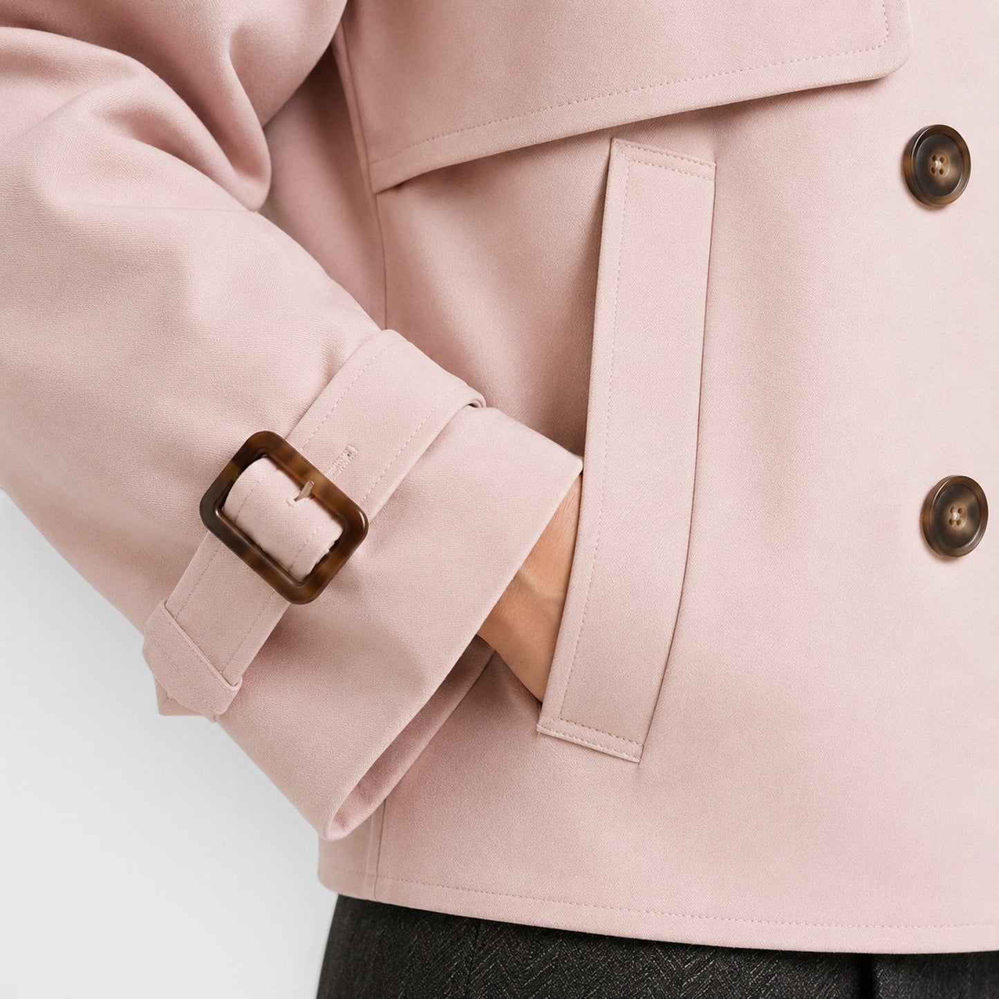 Trench Donna Doppiopetto Leggero