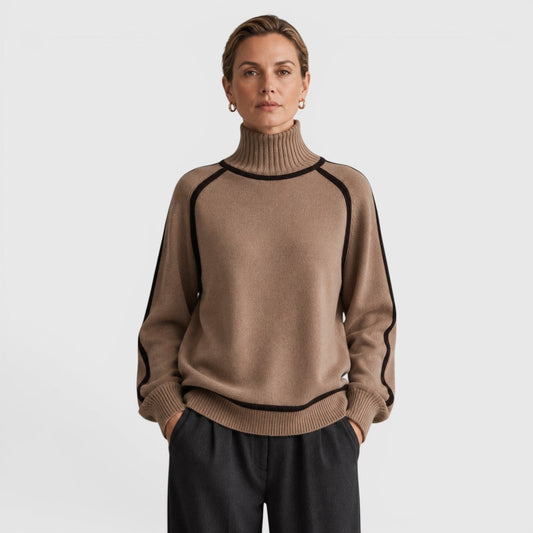 Maglione Dolcevita Donna Ampio