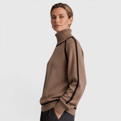 Maglione Dolcevita Donna Ampio