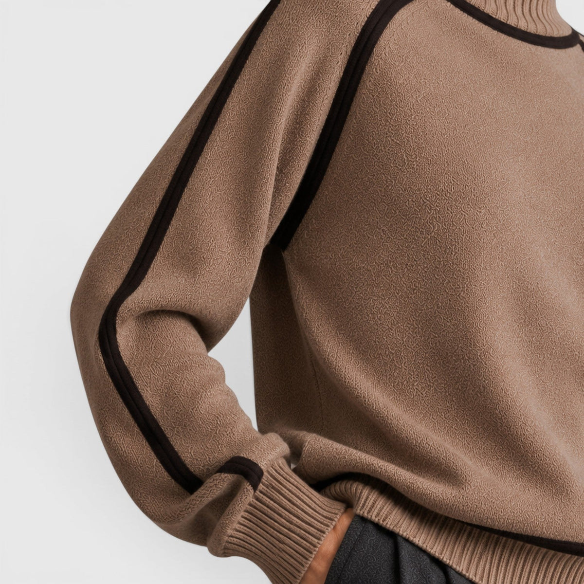 Maglione Dolcevita Donna Ampio