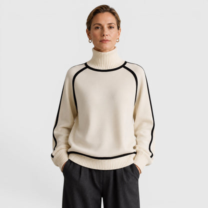 Maglione Dolcevita Donna Ampio