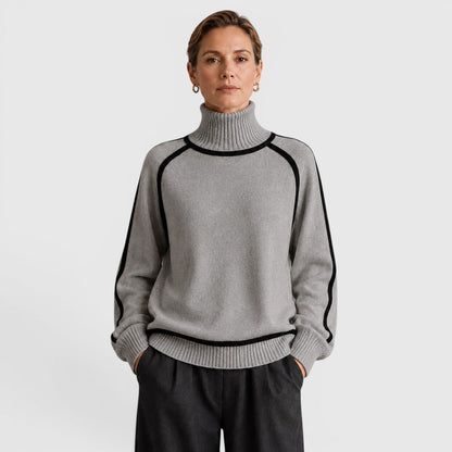Maglione Dolcevita Donna Ampio