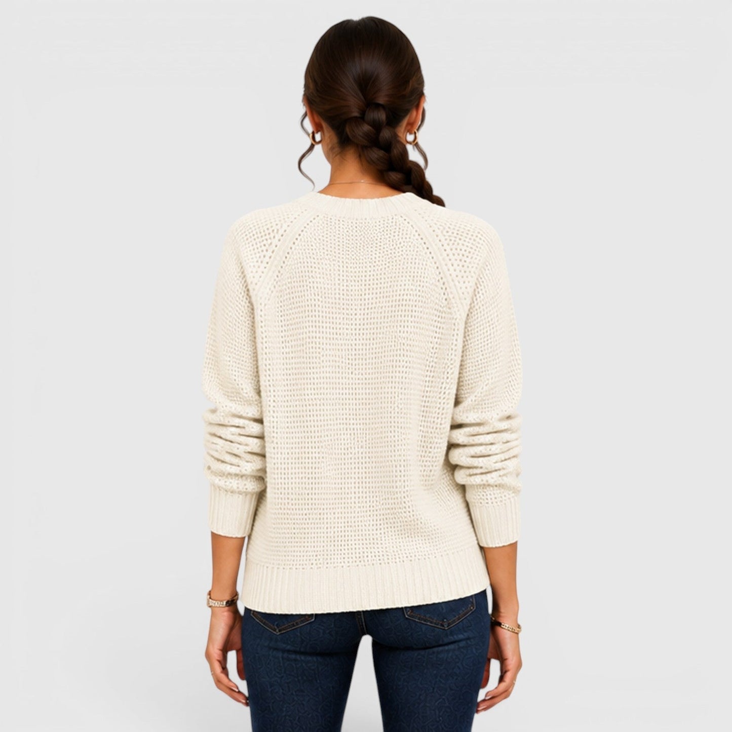 Maglione Donna Girocollo in Ciniglia