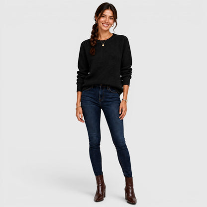 Maglione Donna Girocollo in Ciniglia