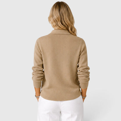 Cardigan Donna in Maglia con Colletto