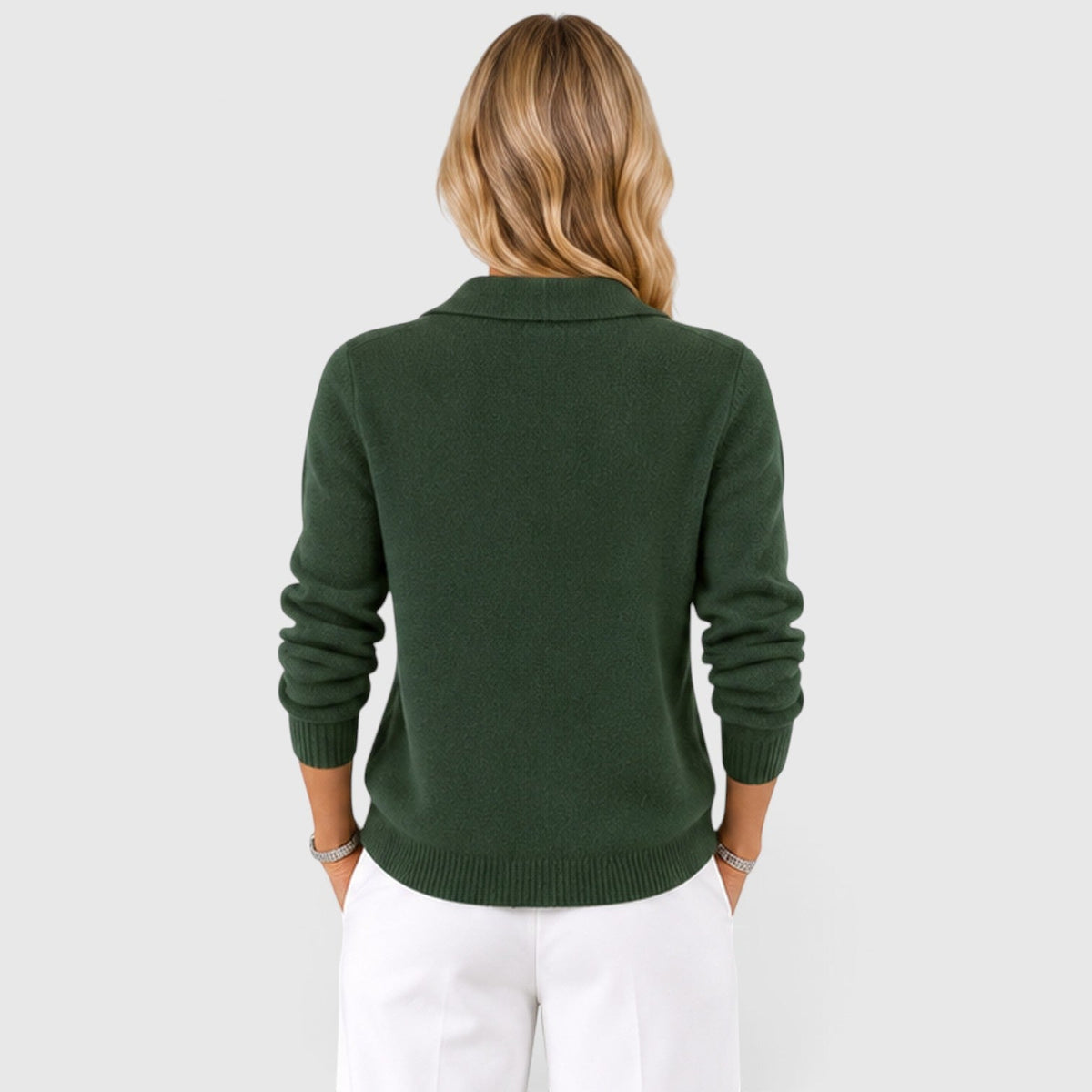 Cardigan Donna in Maglia con Colletto