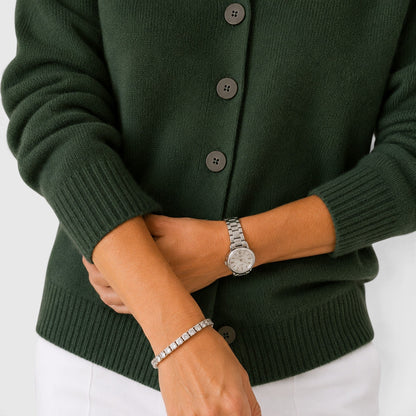 Cardigan Donna in Maglia con Colletto