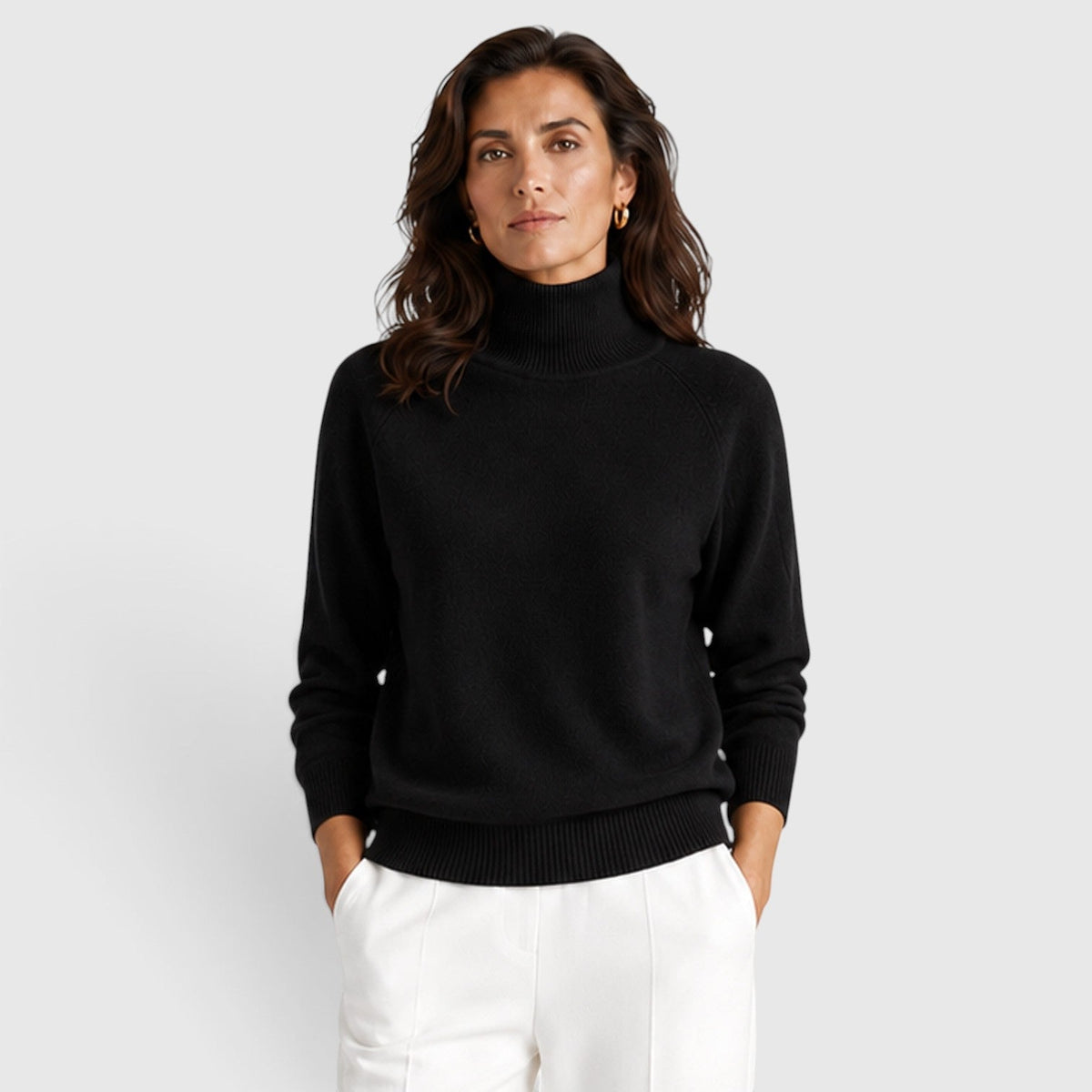 Maglione Donna Dolcevita in Lana