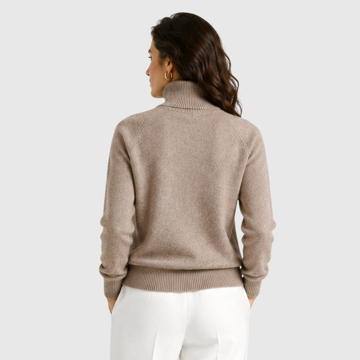 Maglione Donna Dolcevita in Lana