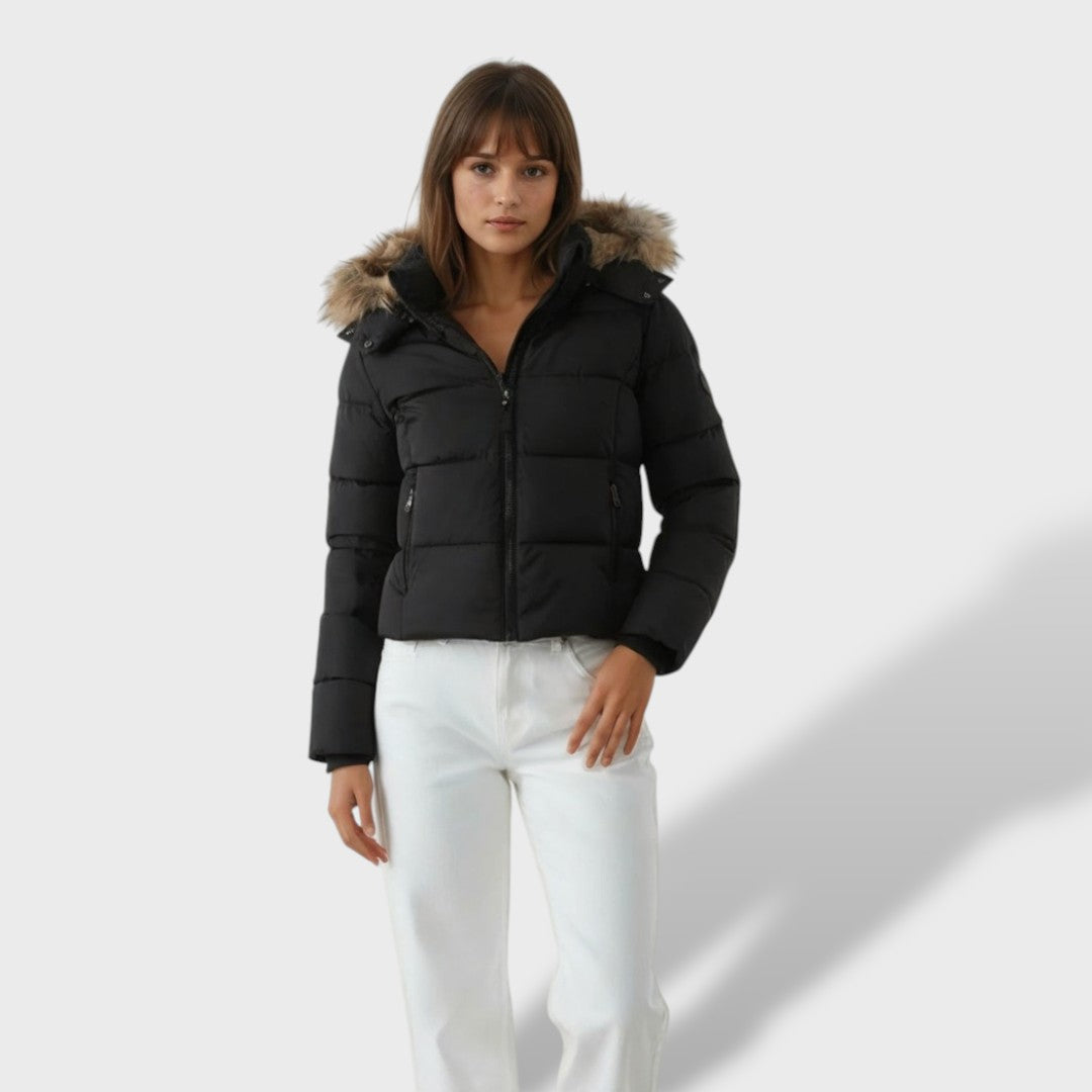 Piumino Donna Slim con Cappuccio