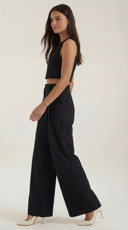 Completo Donna con Top Cropped