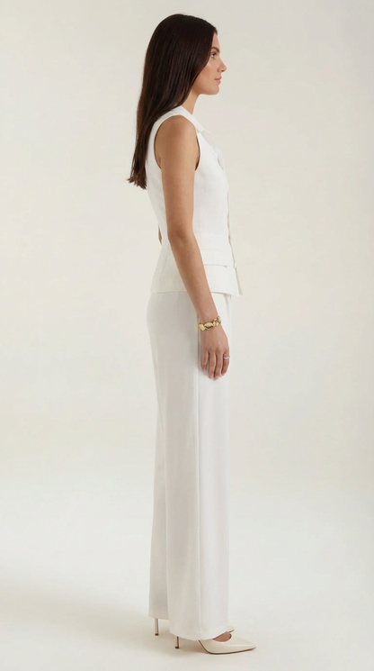 Completo Donna Gilet e Pantaloni Sartoriale