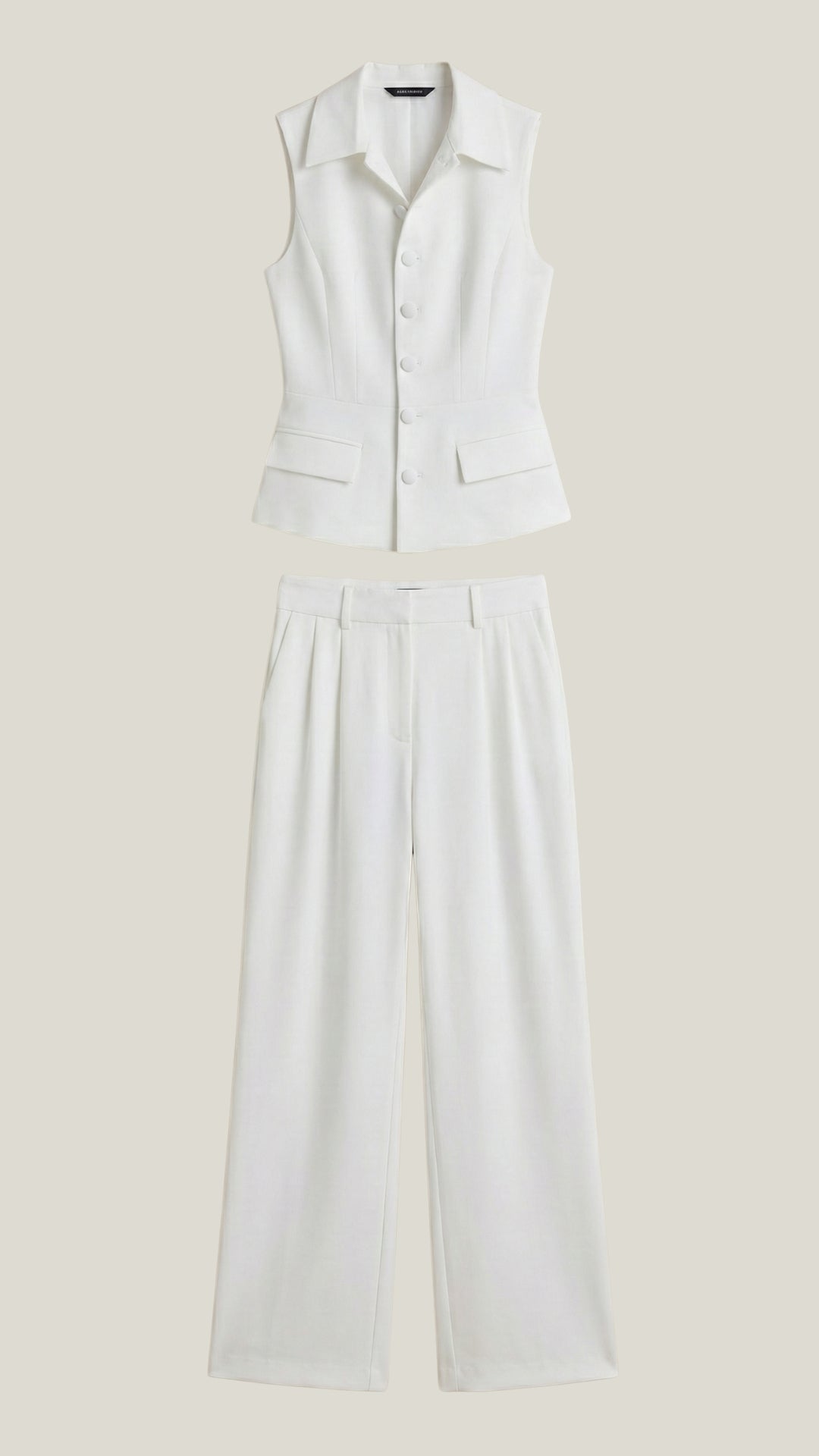 Completo Donna Gilet e Pantaloni Sartoriale