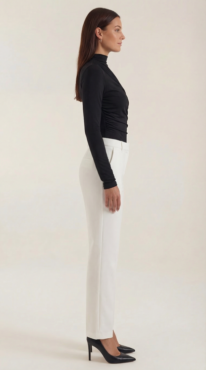Body Donna a Maniche Lunghe con Ruches