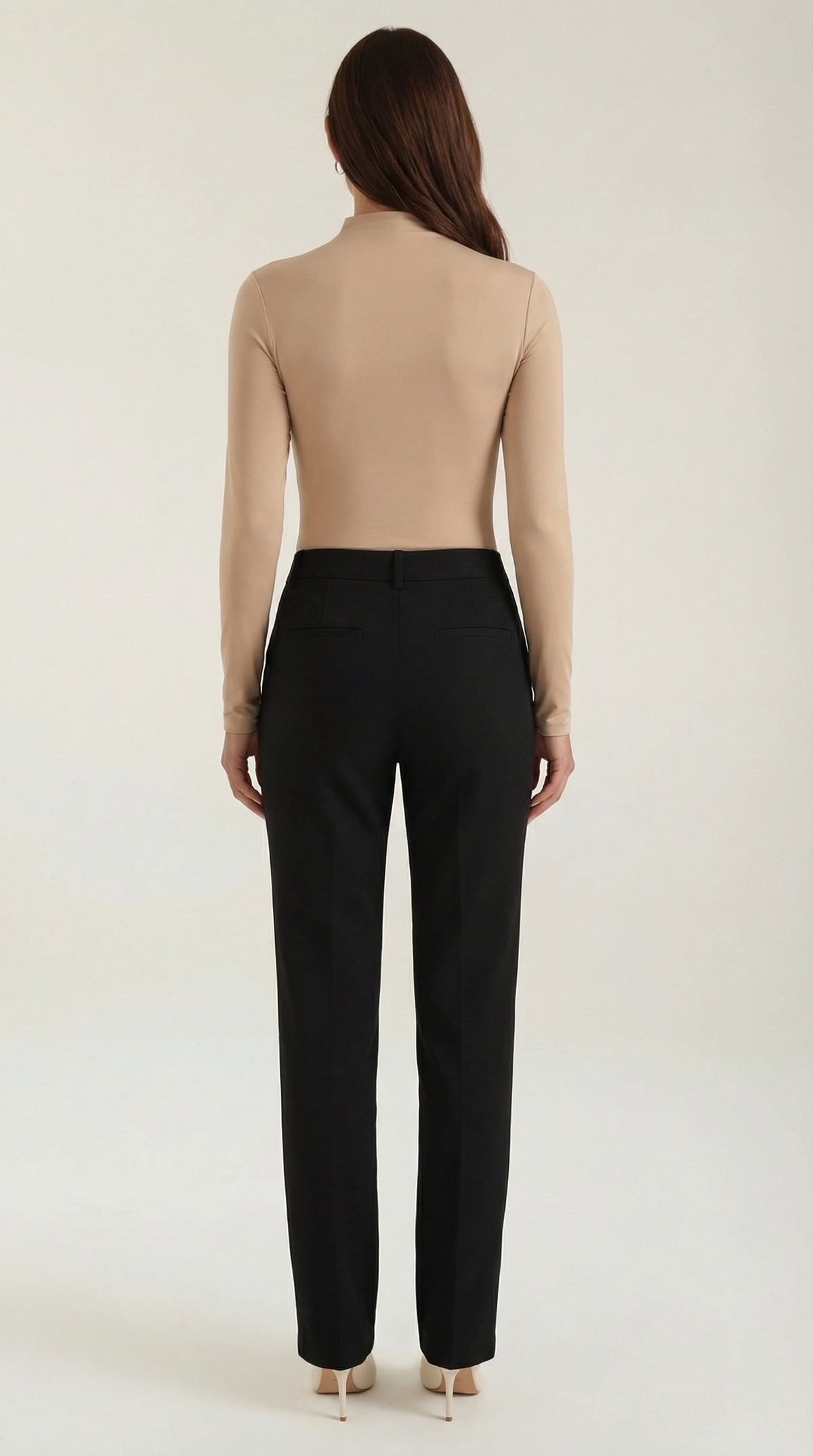 Body Donna a Maniche Lunghe con Ruches