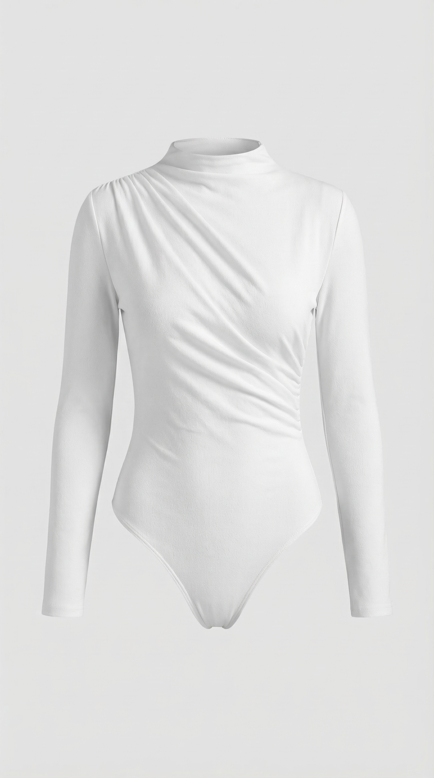 Body Donna a Maniche Lunghe con Ruches