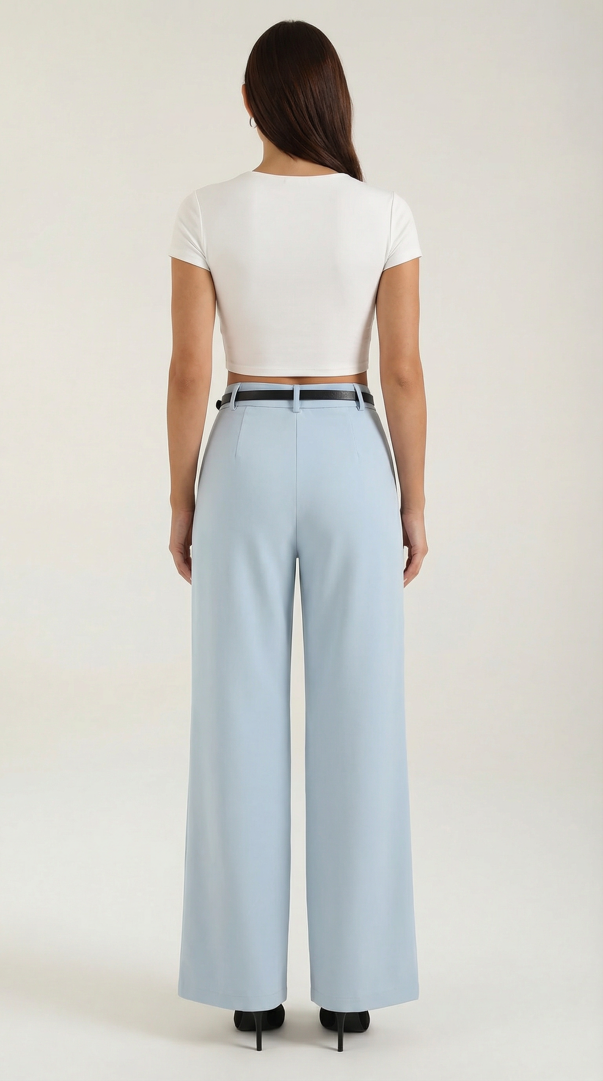 Pantaloni Donna a Gamba Larga Fluidi