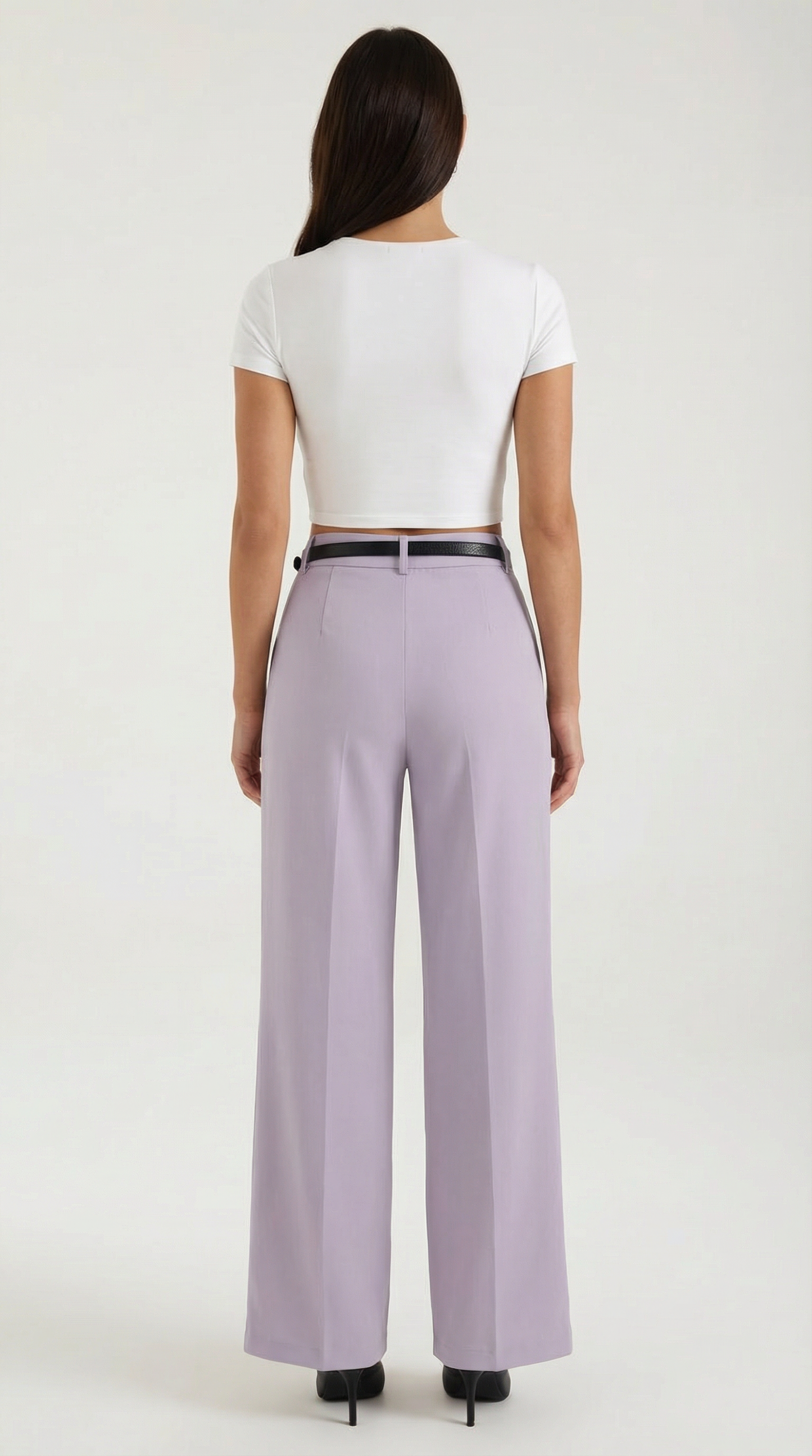 Pantaloni Donna a Gamba Larga Fluidi