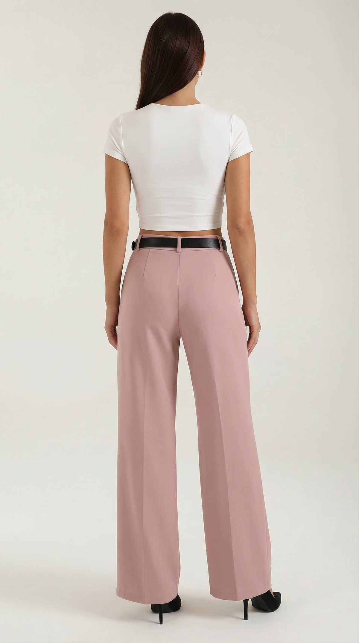 Pantaloni Donna a Gamba Larga Fluidi