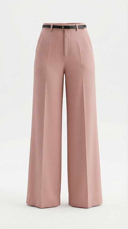 Pantaloni Donna a Gamba Larga Fluidi