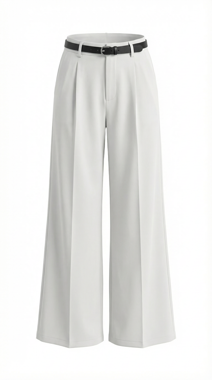 Pantaloni Donna a Gamba Larga Fluidi