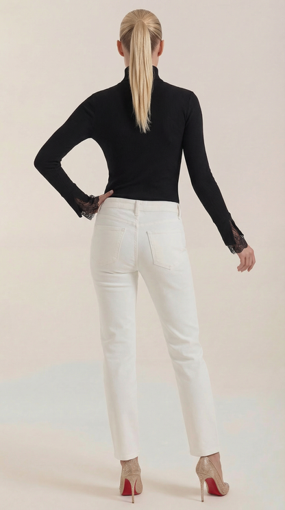 Dolcevita Donna a Coste con Pizzo