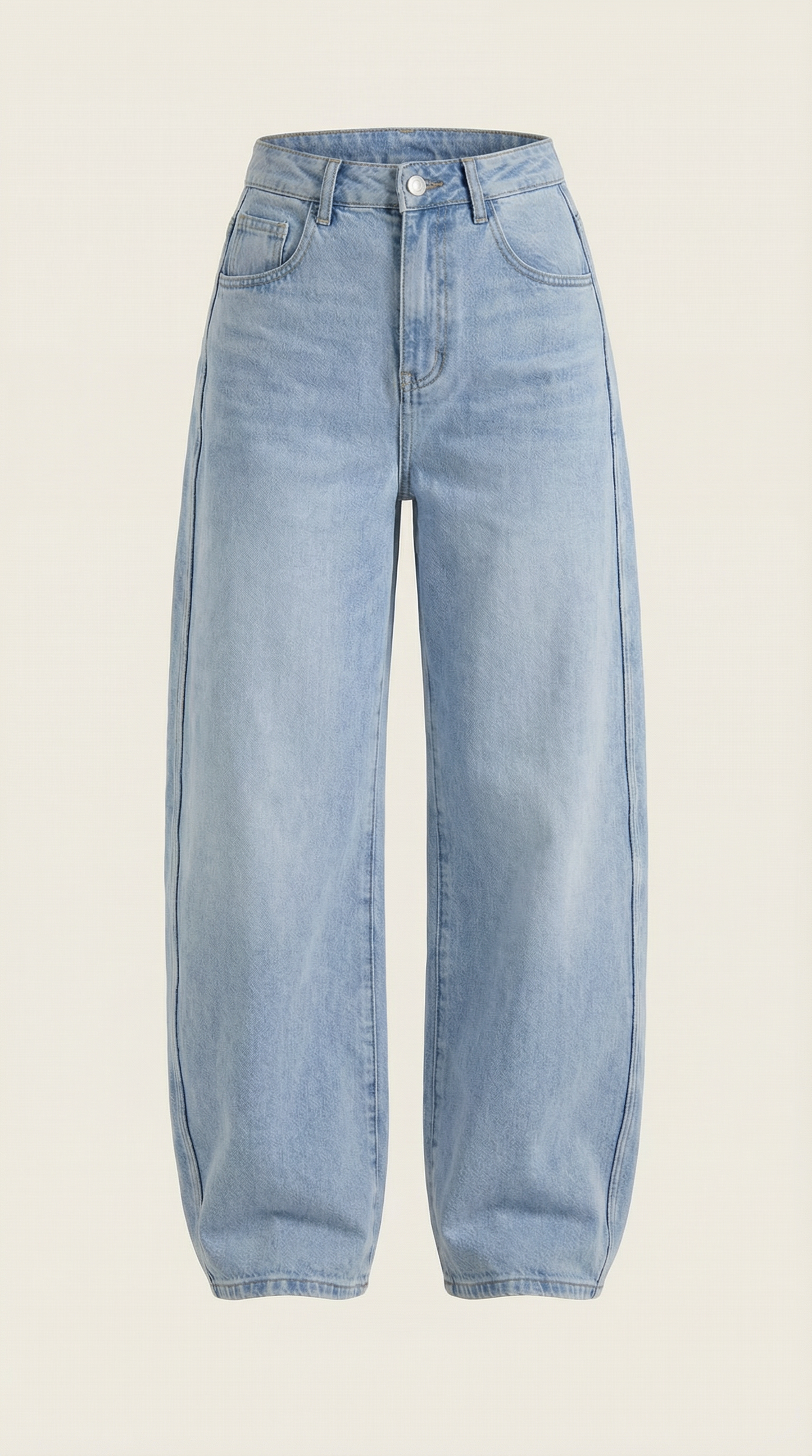 Jeans Donna a Gamba Larga