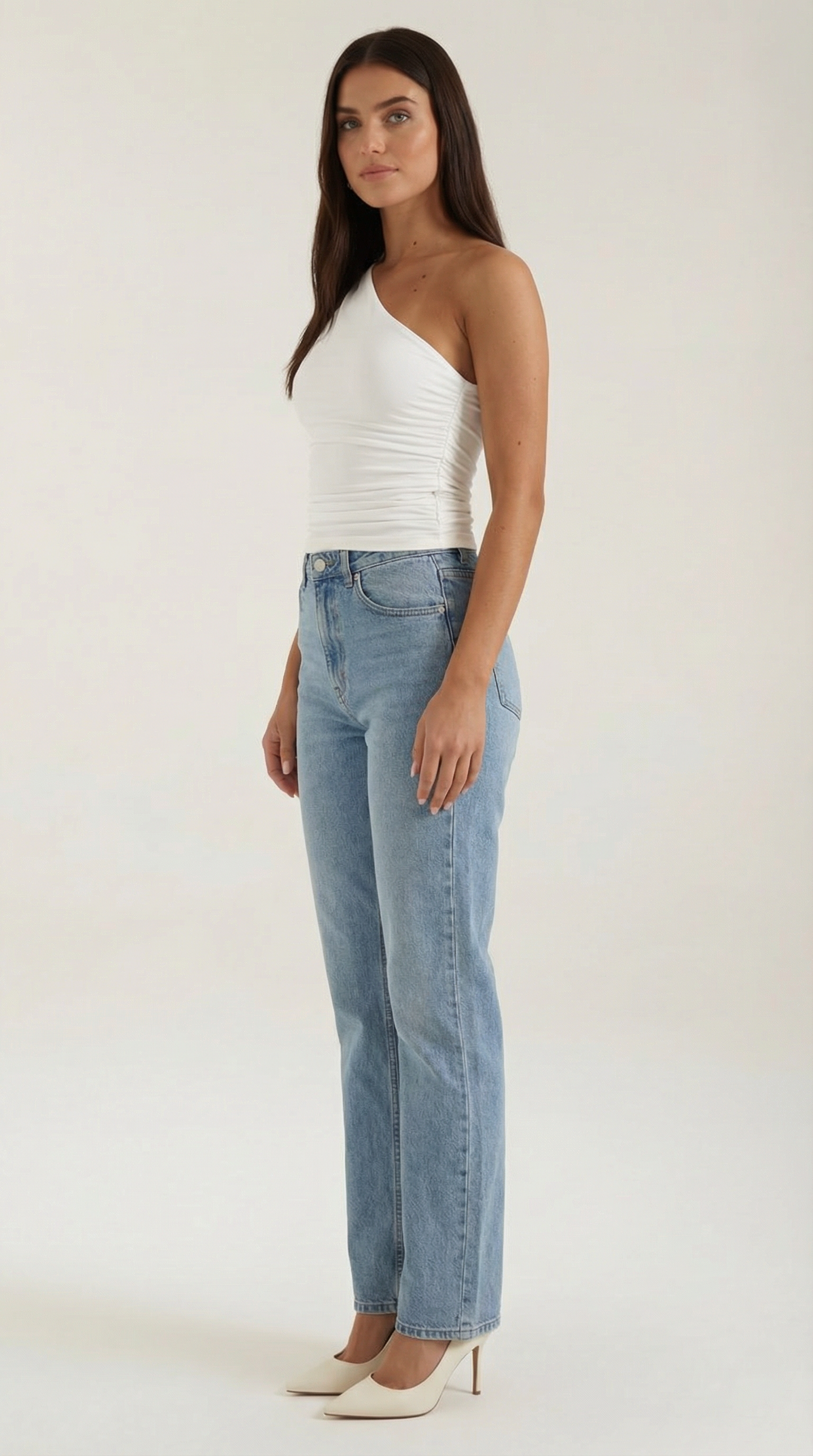 Top Donna Monospalla Elasticizzato
