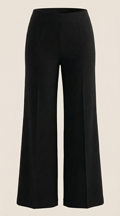 Pantaloni Donna Larghi a Vita Media