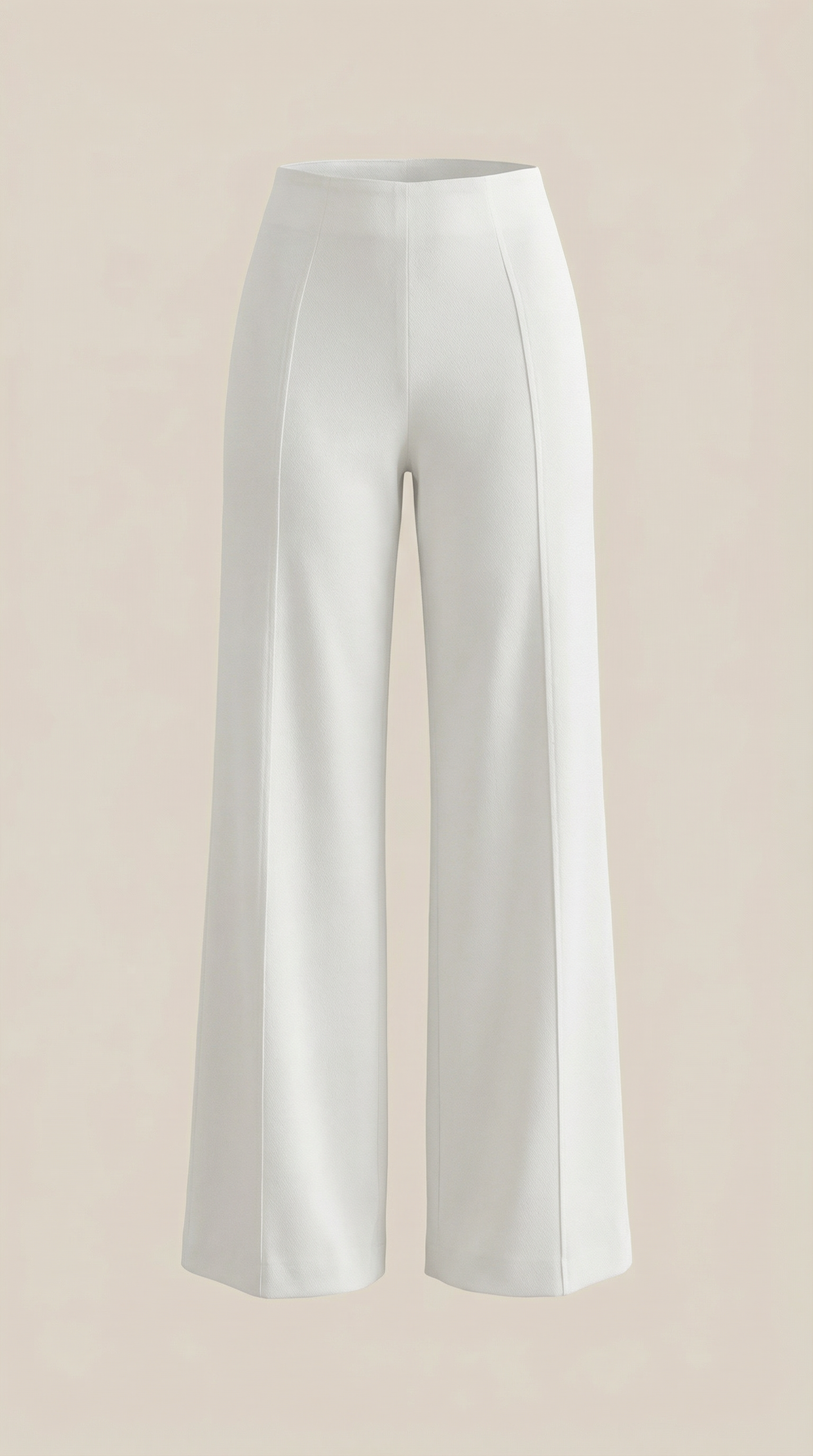 Pantaloni Donna Larghi a Vita Media
