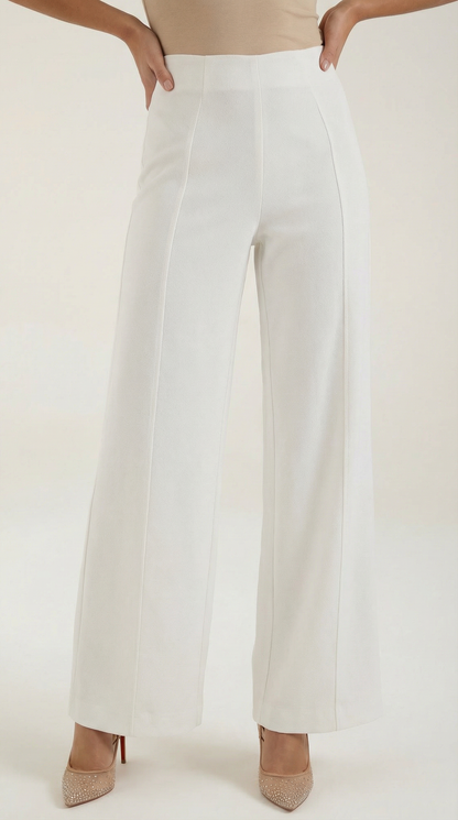 Pantaloni Donna Larghi a Vita Media