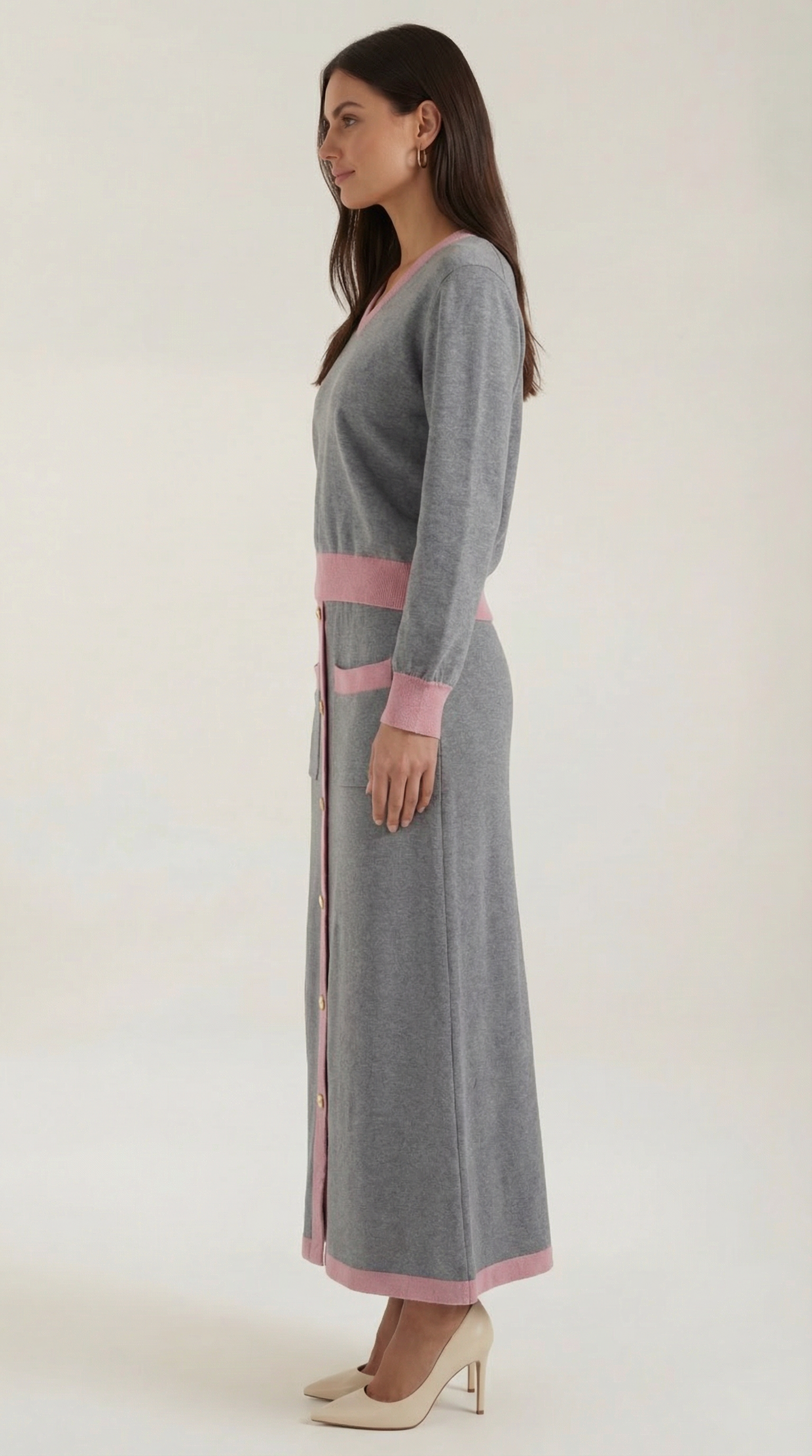 Set Donna Maglia e Gonna Midi Coordinato