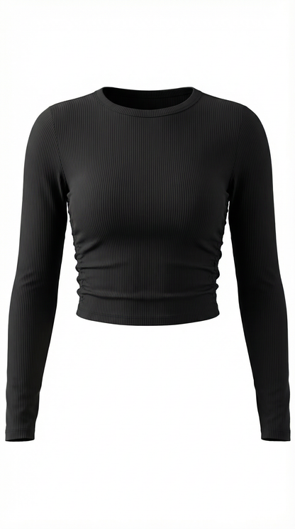 Top Crop Donna a Coste