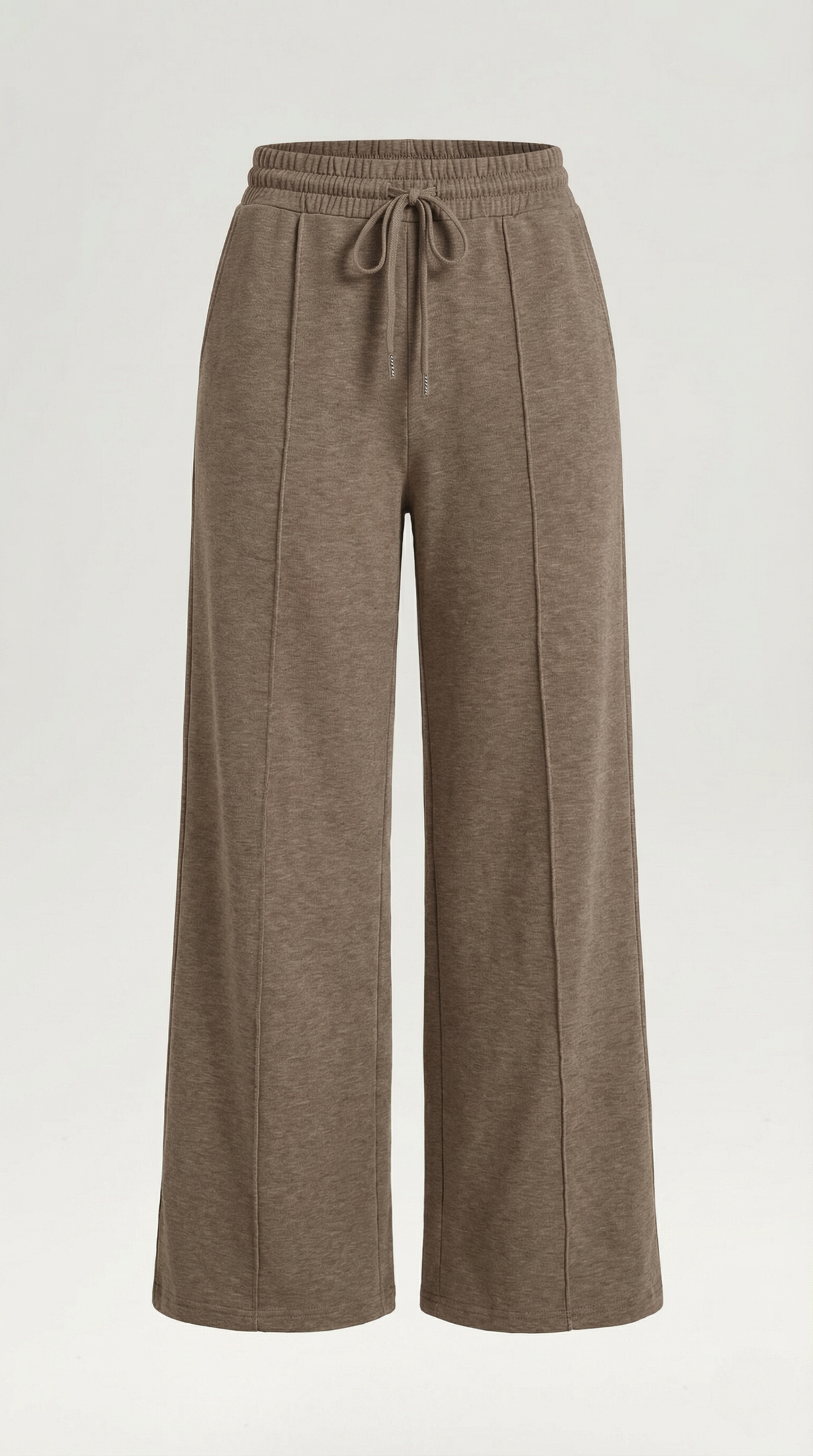 Pantaloni Donna a Gamba Larga con Coulisse
