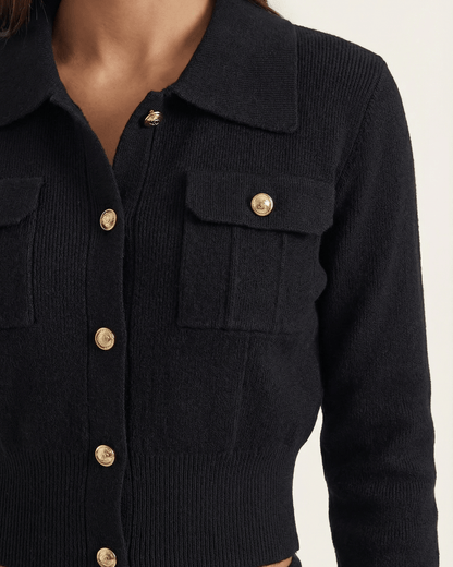 Set Donna in Maglia con Bottoni