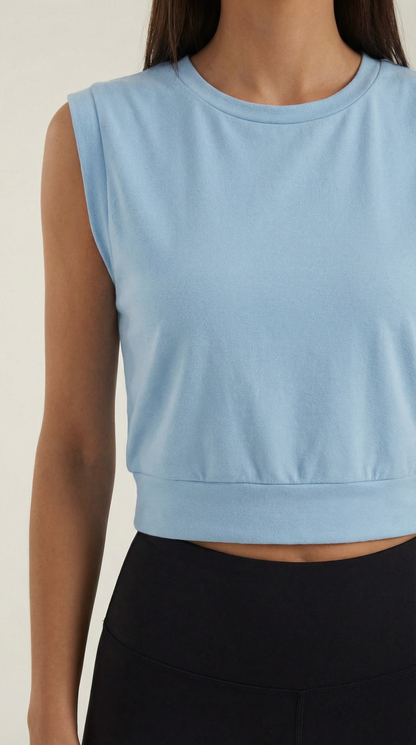 Top Crop Donna Ultra Morbido