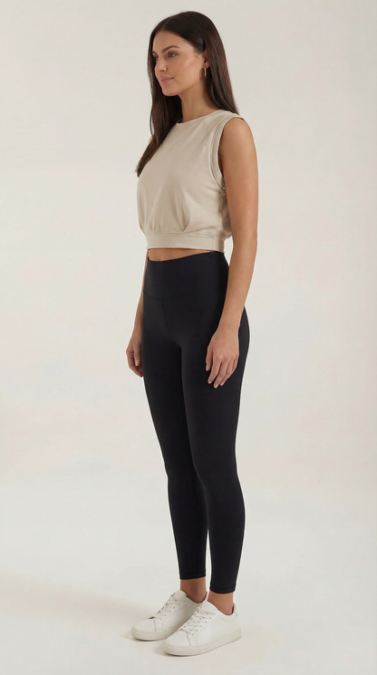 Top Crop Donna Ultra Morbido