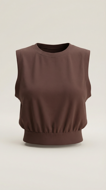 Top Crop Donna Ultra Morbido