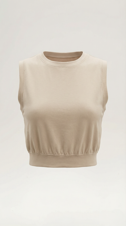 Top Crop Donna Ultra Morbido