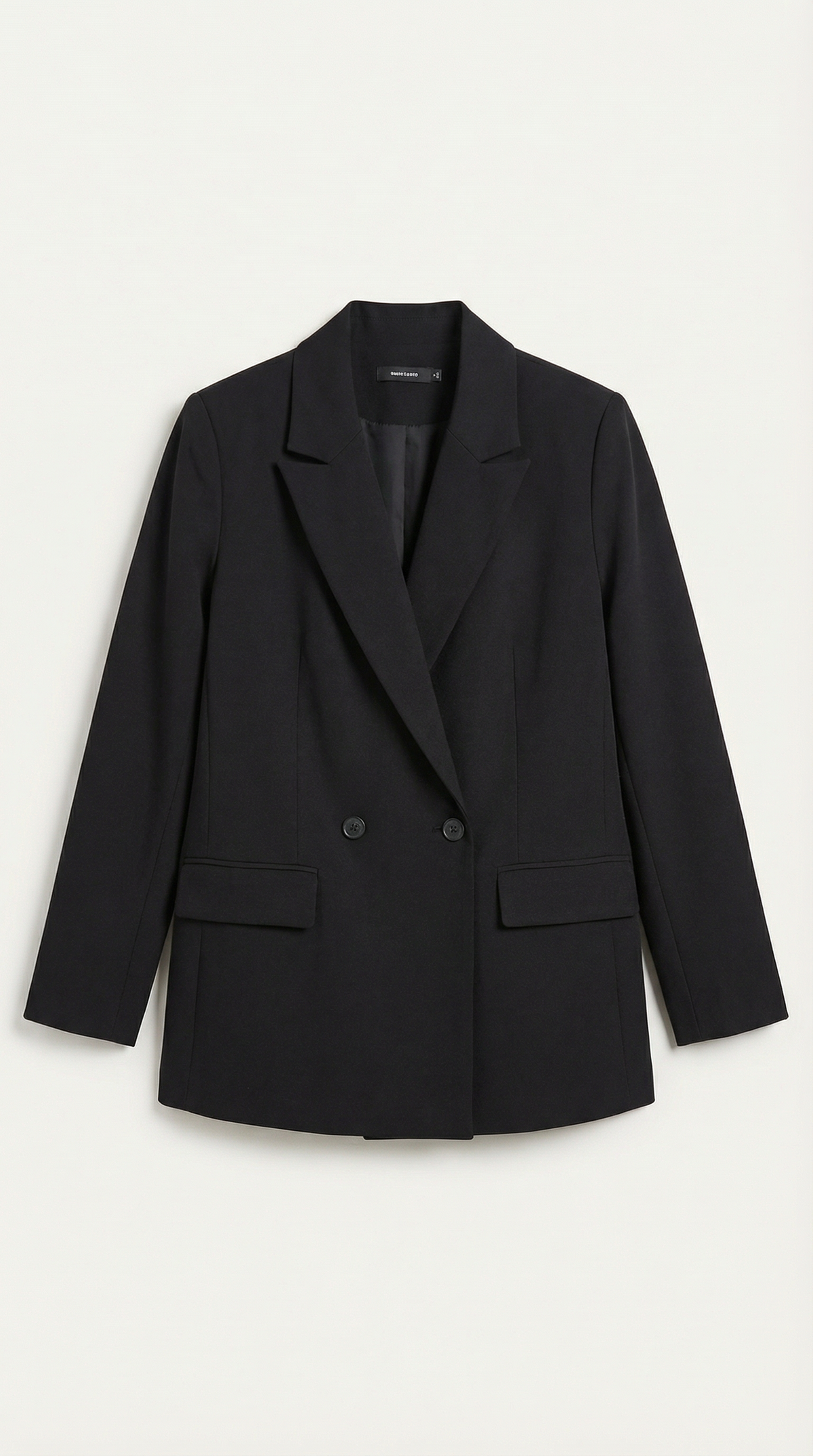 Blazer Longline Donna con Spalle Strutturate
