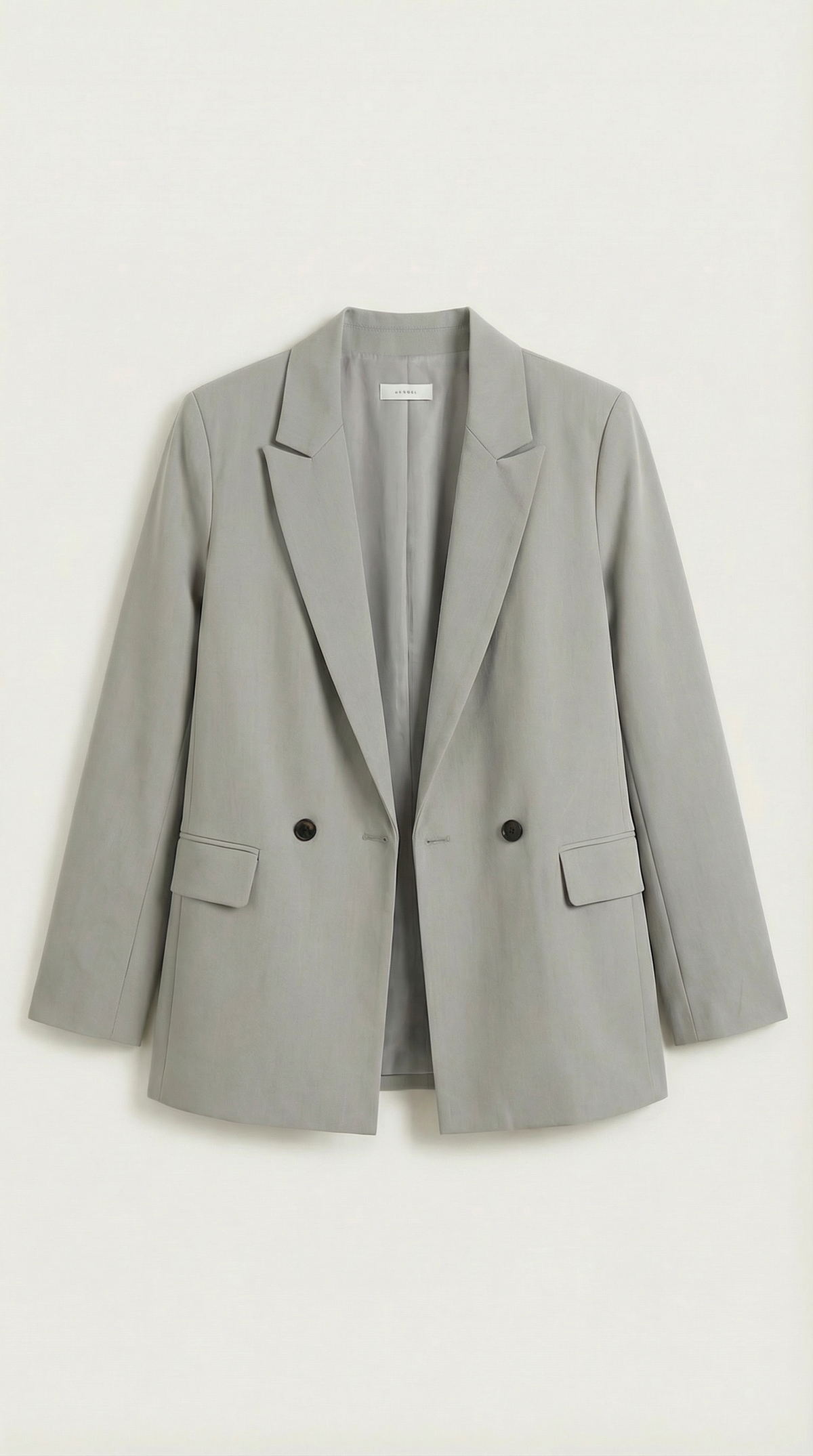 Blazer Longline Donna con Spalle Strutturate