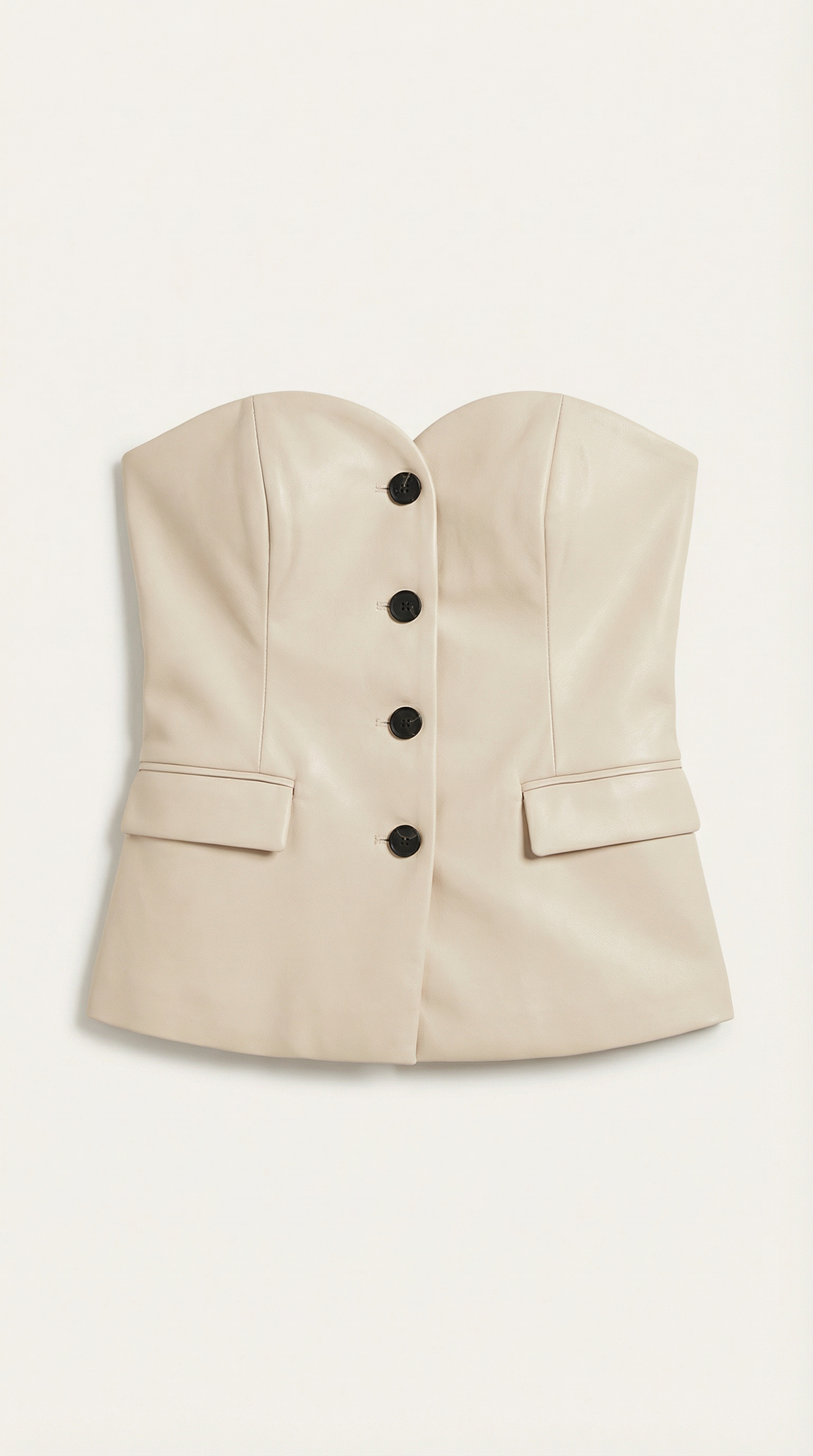 Top Blazer Donna Senza Spalline