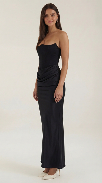 Abito Lungo Donna Bustier da Gala