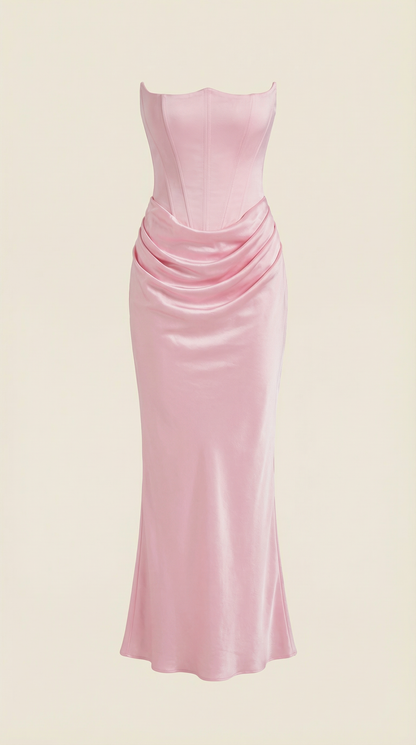 Abito Lungo Donna Bustier da Gala
