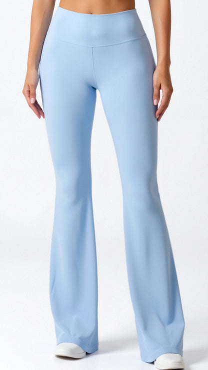 Leggings Donna a Zampa Vita Alta